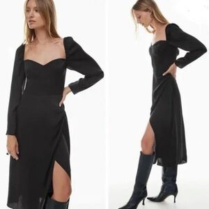 Wilfred Tulum Dress Black 2